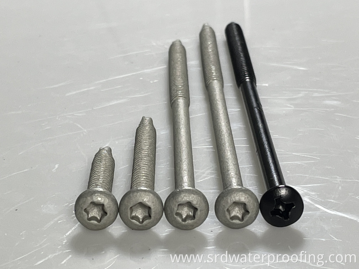  6 inch black Roofing philip screw 